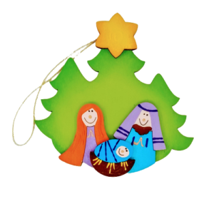 Presepe alberi cm 10x10