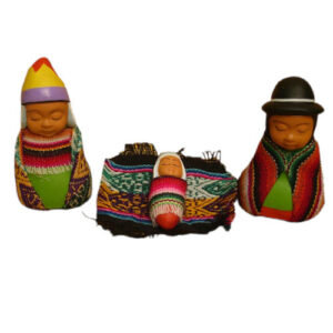 Presepe Typical Blanket 3 pz - cm 9