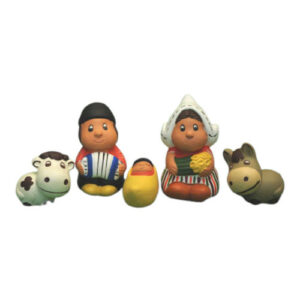 Presepe Olandese 5 pz - cm 8