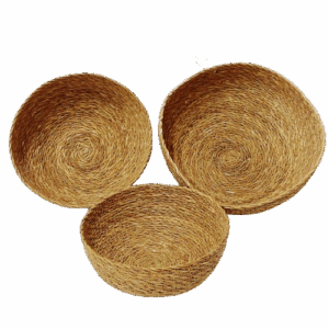 S/3 Cesti SG tondi -  D cm27/23/22