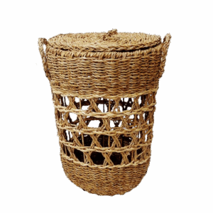 Cestone Hogla traforo coperchio -  D cm35 - H cm 50